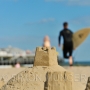 Sand Castle and Pier
